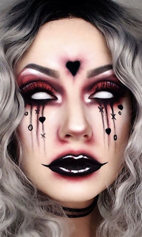 Scary Witch Makeup, Demon Makeup, Ghost Makeup, Horror Makeup, Clown ...