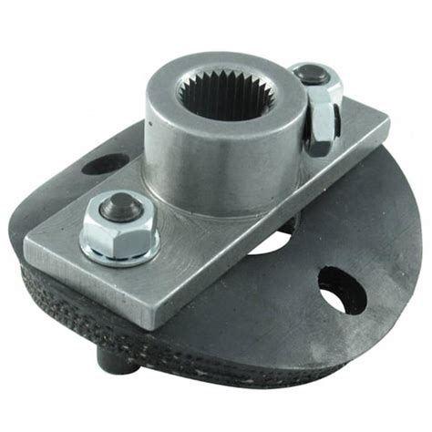 Borgeson 990012 Half Steering Rag Joint 0.75-30 in. Spline Steel ...
