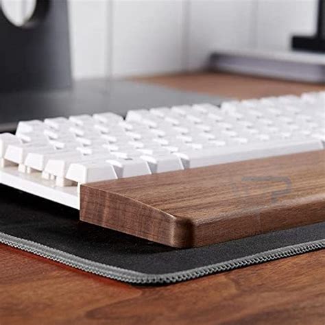 Professional Wood Craft ᵀᴹ Shesham Wood Wrist Rest Pad for Typing and ...