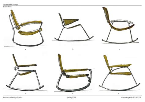 Low-Key Rocker-A low height folding rocking chair. | CEPT - Portfolio