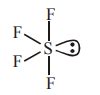 The molecular geometry of SF 6 is octahedral. What is the geometry of ...