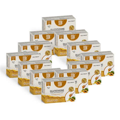 Revitalize with Honey Papaya Glutathione Skin Lightening Soap