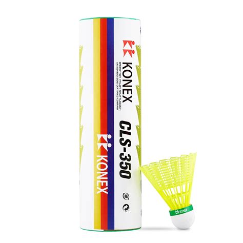 Konex Badminton Shuttlecock (6 Pcs) | Durable Nylon Build with ...
