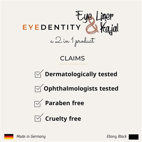 Color FX Eyedentity Ebony Black Kajal and Eyeliner 153, 1 Count Price ...