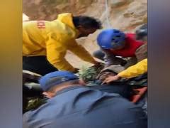 Mountain Search and Rescue team conducts rescue operation to save Sri ...
