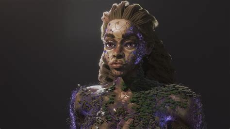 ArtStation - DnD 5e Earth genasi Character Render