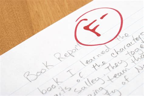 Bad Grades Report Card F