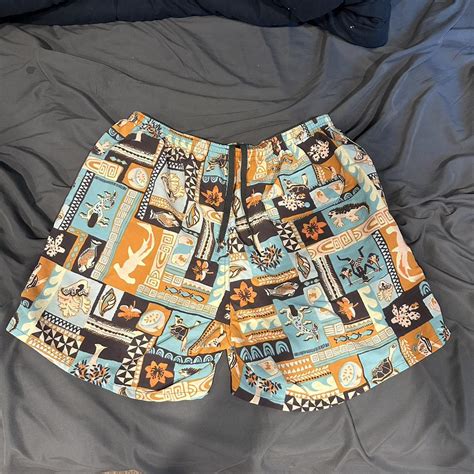 Limited Edition Patagonia Swim Trunks, worn few... - Depop
