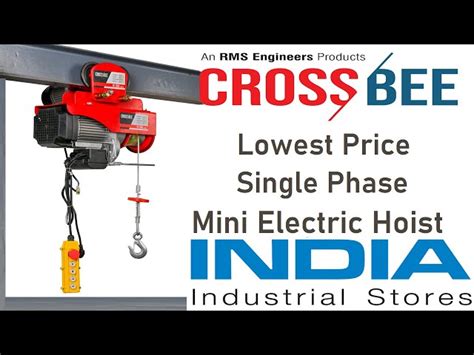 Mini Electric Hoist - Mini Electric Wire Rope Hoist 500 kg Trader ...