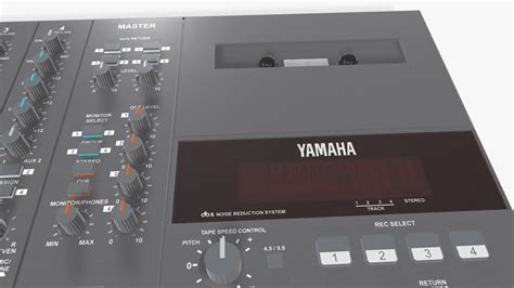 Cassette Four Track Recorder - Yamaha Mt4X 3D Model by SpiritSwitchboard