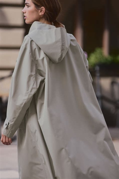 Women's Light grey Rain parka with StormMove™ | H&M IN