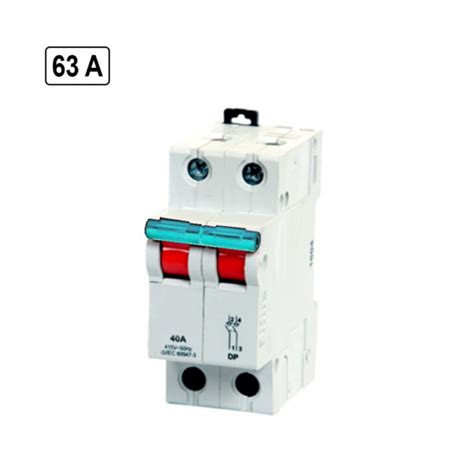 Rolta 63A Double Pole Isolator Switch Disconnector | mykit | Buy online ...