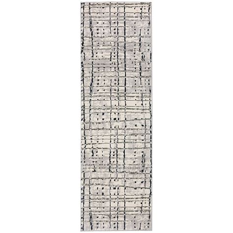 Addison Rugs Grayson 2 X 7 (ft) Shadow Indoor Abstract Mid-century ...