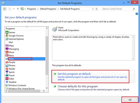 Image result for Set Up Default Programs Windows 1.0