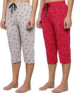 Fit N Fame Women Multicolor Capri - Buy Fit N Fame Women Multicolor ...