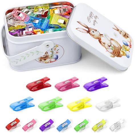 Amazon.com: 90 Pieces FIVEIZERO Multipurpose Sewing Clips,Multi-Color ...