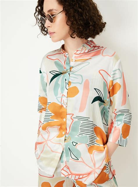 Buy Women All-Over Printed Shirt Online at just Rs. 599.0 ...