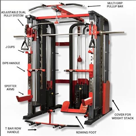 Anson Fitness | Multi-Functional Smith Machine | Commercial Grade Heav