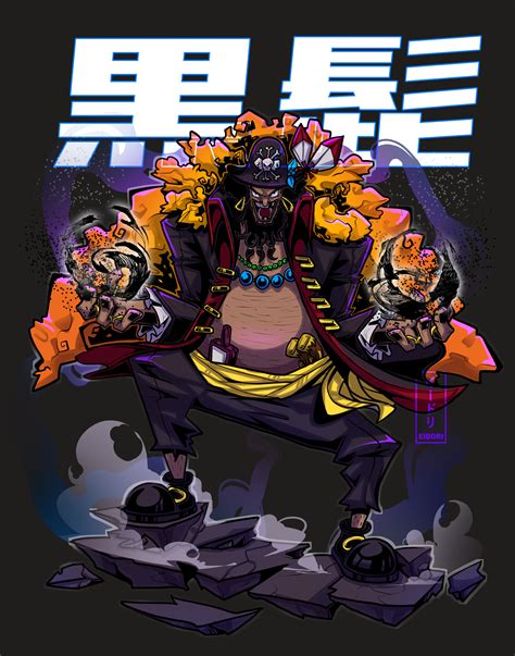 ArtStation - Fan Art | Black Beard from One Piece