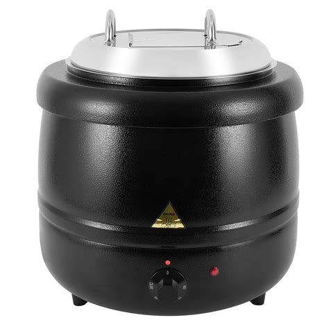 Amazon.com: Commercial Soup Warmer 10QT/13QT Electric Soup Kettle with Detachable Lid Stainless ...