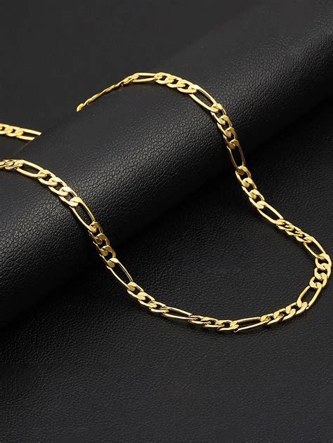Broad Gold Plated Link Chain For Men – PRIVIU