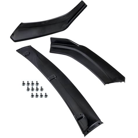 Buy Front Bumper Lip Chin Spoiler Splitter Wing Body Kit for Honda ...