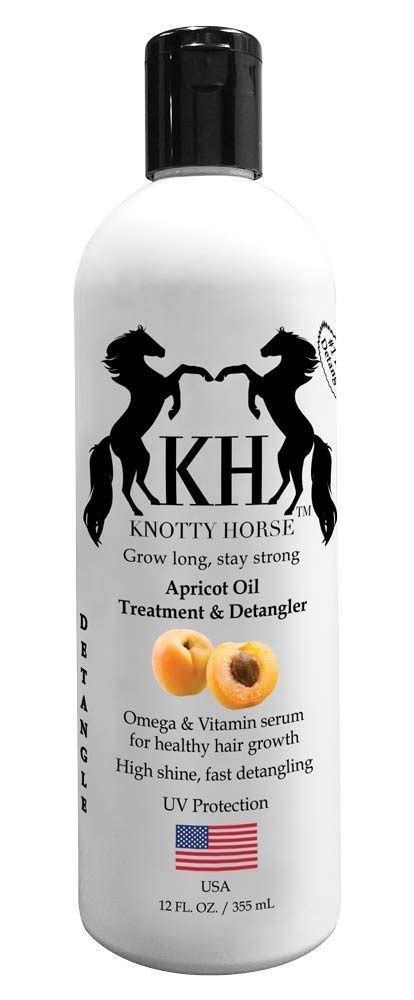Knotty Horse Apricot Oil Treatment and Detangler for Horses ââ‚¬â ...