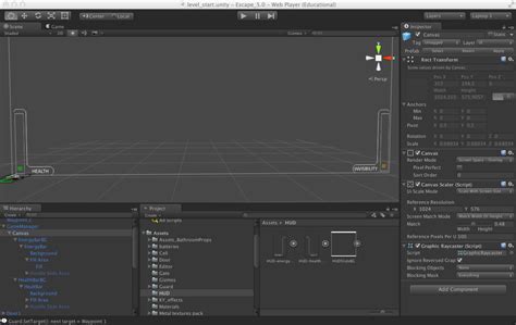 HUD Con Unity 的图像结果