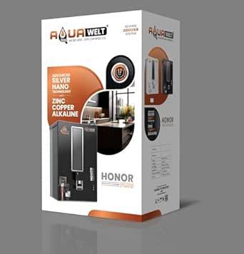 Aquawelt Honor Plus Reverse Osmosis Water Purifier, Advanced Silver ...