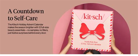 Amazon.com: Kitsch Holiday Advent Calendar - Christmas Advent Calendar ...