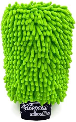 SOFTSPUN Microfiber Double Side Chenille Mitt, 1 Piece Set 1700 GSM ...