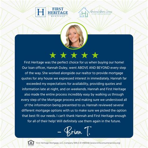 First Heritage Mortgage, LLC on LinkedIn: Commitment to excellence is ...