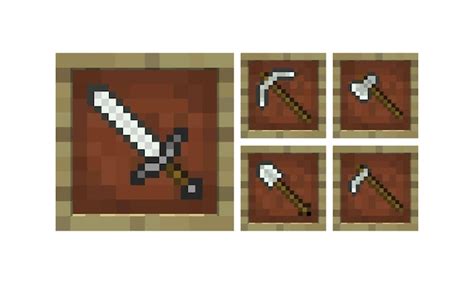 Image result for Minecraft Tools Cut Out