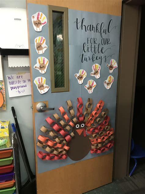 Pin by Cindy Miller on decorate classroom door ideas | Thanksgiving ...