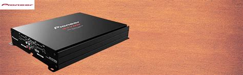 Pioneer Car Amplifier GM-E7004,Number of channels 4/3/2 Max (4 ohms ...