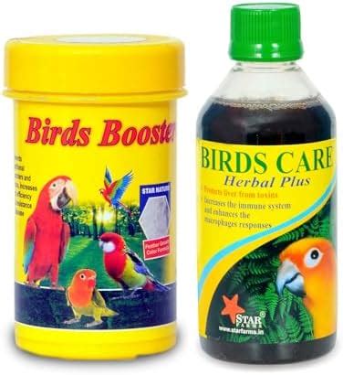 STAR FARMS Bird Booster + Birds Care Herbal/Release Birds Stress ...
