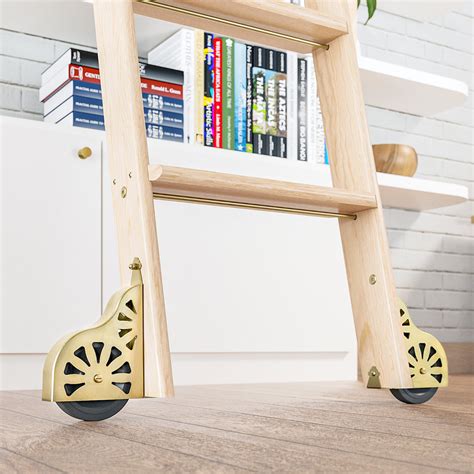 Image result for Library Ladder Brass Gold