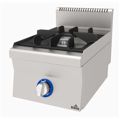 Atalay EAGO-460T 600 Series Single Burner Cooker, 40x60x30 cm, Natural ...