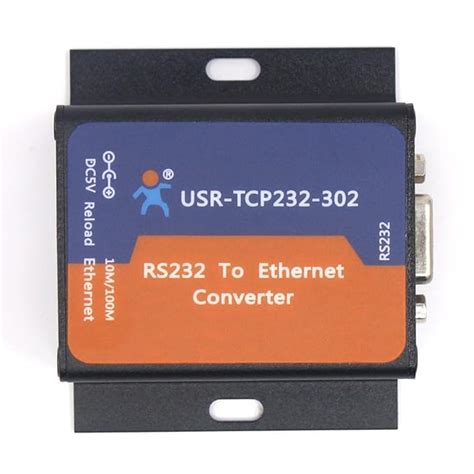 USR-TCP232-302 Tiny Size RS232 to TCP IP Converter Serial RS232 to ...