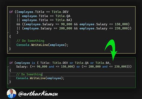 Image result for C# Pattern Matching