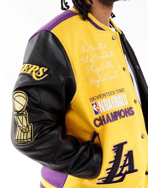 Pro Standard Nba Los Angeles Lakers Logo Varsity Jacket – DTLR