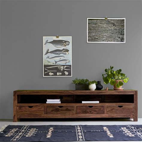 Angel Furniture Long Storage TV Unit Wall Hanging 200x45x50 CM