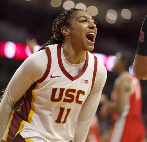 Kiki Iriafen and Kennedy Smith lead USC women past Ohio State - Los ...