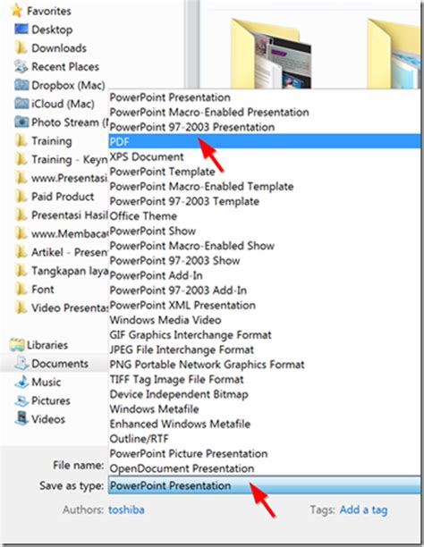Image result for How to Save a PowerPoint to Files