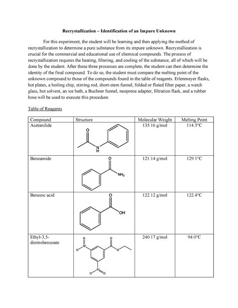 Recrystallization Lab Question 的图像结果