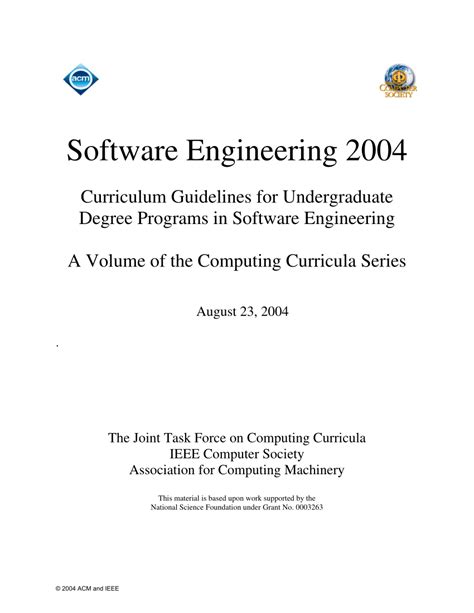 Image result for Software Engineering Curriculum