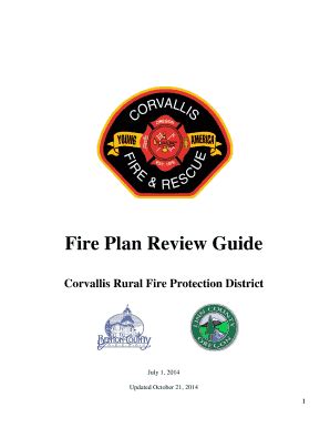 Fillable Online Fire Plan Review Guide - Corvallis Rural Fire ...