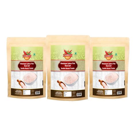 Changezi's Authentic Himalayan Pink Rock Salt Powder | Low Sodium ...
