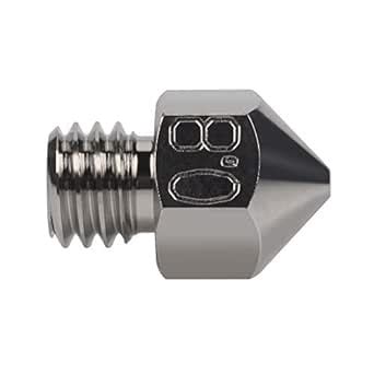 1pc MK8 Plated Copper Nozzle Durable Non-Stick high Performance 0.4mm 0 ...
