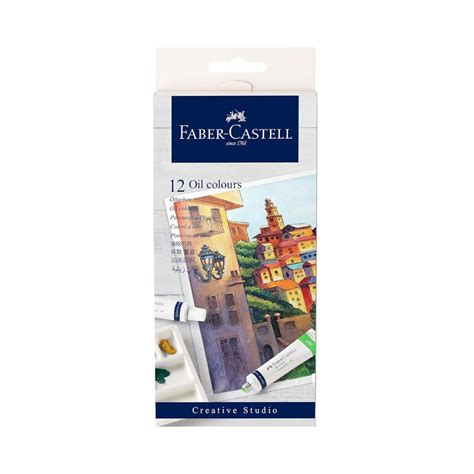 FABER CASTELL, Oil Colours | Set of 12. – OXFORD stationers
